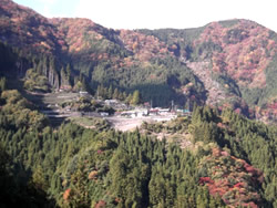 静岡の山村風景